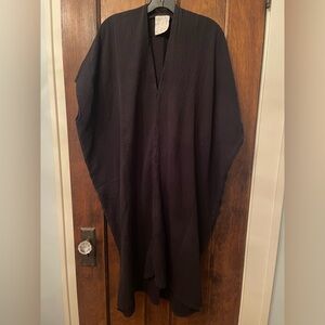 Miranda Bennett Studio Everyday Dress Black Size 3 Organic Cotton Bubble Gauze